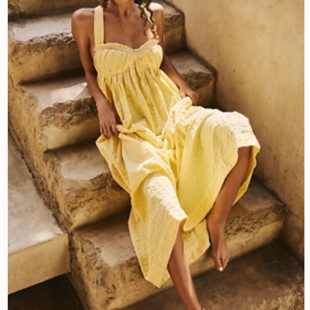 Free People Poppy Midi Dress
